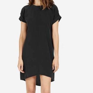 Everlane Silk Short Sleeve Dress
